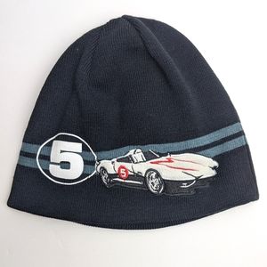 Reversible Speed Racer Knit Ski Hat Beanie